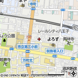 東京都八王子市寺町31周辺の地図
