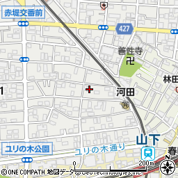 東京都世田谷区赤堤1丁目4-12周辺の地図