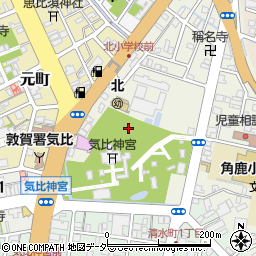 福井県敦賀市曙町11周辺の地図