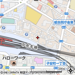 株式会社三省堂書店　八王子営業所周辺の地図