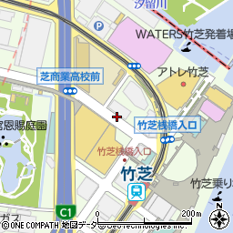 東京都港区海岸1丁目周辺の地図