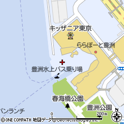 東京都江東区豊洲2丁目4周辺の地図