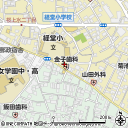 東京都世田谷区宮坂3丁目52周辺の地図