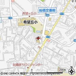 世田谷区船橋まちづくりセンター周辺の地図