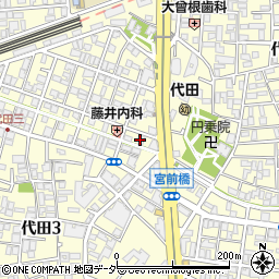 志宝薬局　代田店周辺の地図
