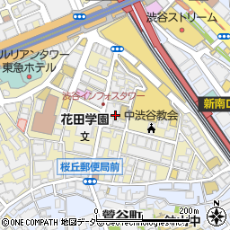 東京都渋谷区桜丘町14周辺の地図