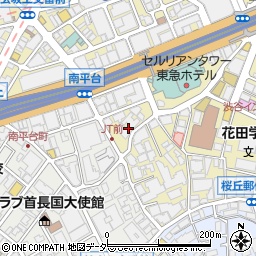 東京都渋谷区桜丘町30周辺の地図