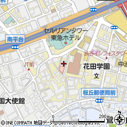 東京都渋谷区桜丘町27周辺の地図