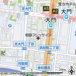 相鉄フレッサイン大門駅前周辺の地図