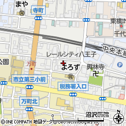東京都八王子市寺町70周辺の地図