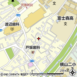 東京都八王子市長房町415-8周辺の地図