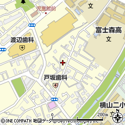 東京都八王子市長房町415周辺の地図