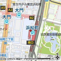 株式会社ふくや　東京浜松町店周辺の地図
