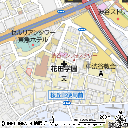 東京都渋谷区桜丘町19周辺の地図