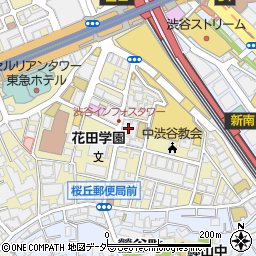 渋谷アートスクール周辺の地図