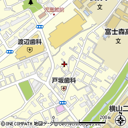 東京都八王子市長房町413周辺の地図