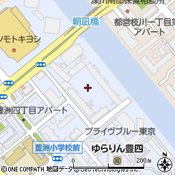 東京フロントコート周辺の地図