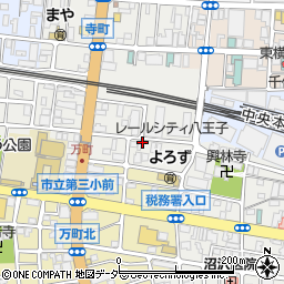 東京都八王子市寺町周辺の地図