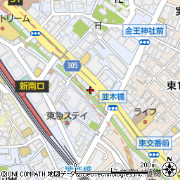 ほっかほっか亭　渋谷店周辺の地図