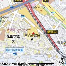 東京都渋谷区桜丘町8周辺の地図