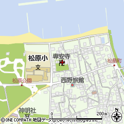 専安寺周辺の地図