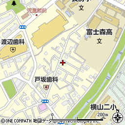 東京都八王子市長房町425-89周辺の地図