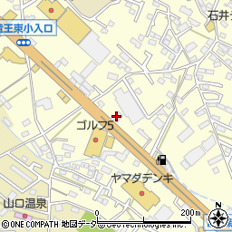 大塚製薬株式会社甲府出張所周辺の地図