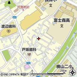 東京都八王子市長房町425-90周辺の地図