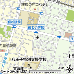 東京都八王子市上野町89周辺の地図