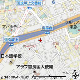 ディテクト本社ビル周辺の地図