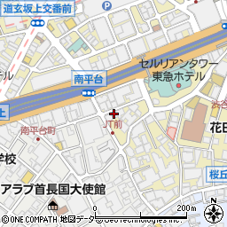 タイ料理 タイダイニング プラーローマー Plaloma 渋谷店周辺の地図