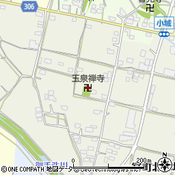 玉泉禅寺周辺の地図