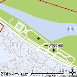 東京都多摩市一ノ宮周辺の地図