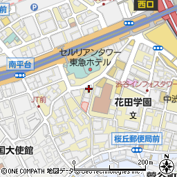 ファイン引越サービス東京支店周辺の地図