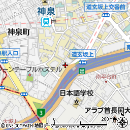 すき家渋谷円山町店周辺の地図