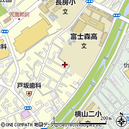 東京都八王子市長房町425-57周辺の地図