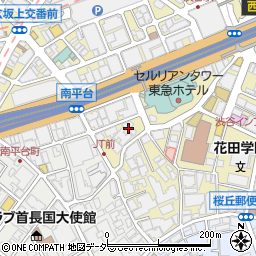 東京都渋谷区桜丘町30-18周辺の地図