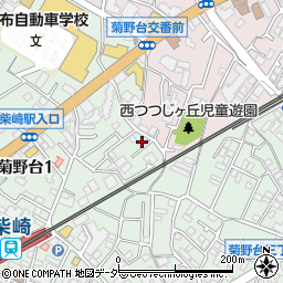クレツセント柴崎周辺の地図