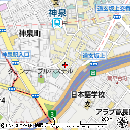 ＴＫフラッツ渋谷周辺の地図