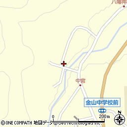 岐阜県下呂市金山町金山2779周辺の地図