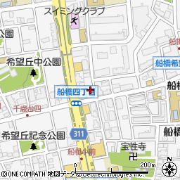 東京都世田谷区船橋7丁目17-1周辺の地図