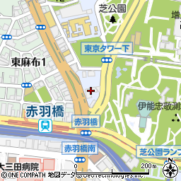 トヨタ東京カローラ港営業所周辺の地図
