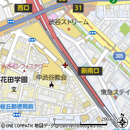 東京都渋谷区桜丘町3-12周辺の地図