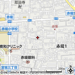 東京都世田谷区赤堤1丁目33-3周辺の地図