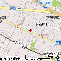 ナビパーク調布下石原第１駐車場周辺の地図