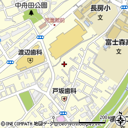 東京都八王子市長房町414周辺の地図