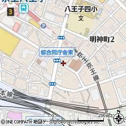 高坂邸_明神町アキッパ駐車場周辺の地図
