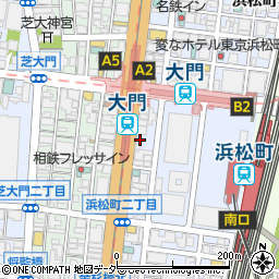 スバックス浜松町２周辺の地図