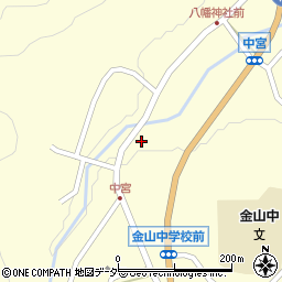 岐阜県下呂市金山町金山2629周辺の地図