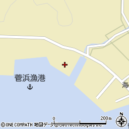 菅浜農業構造改善センター周辺の地図